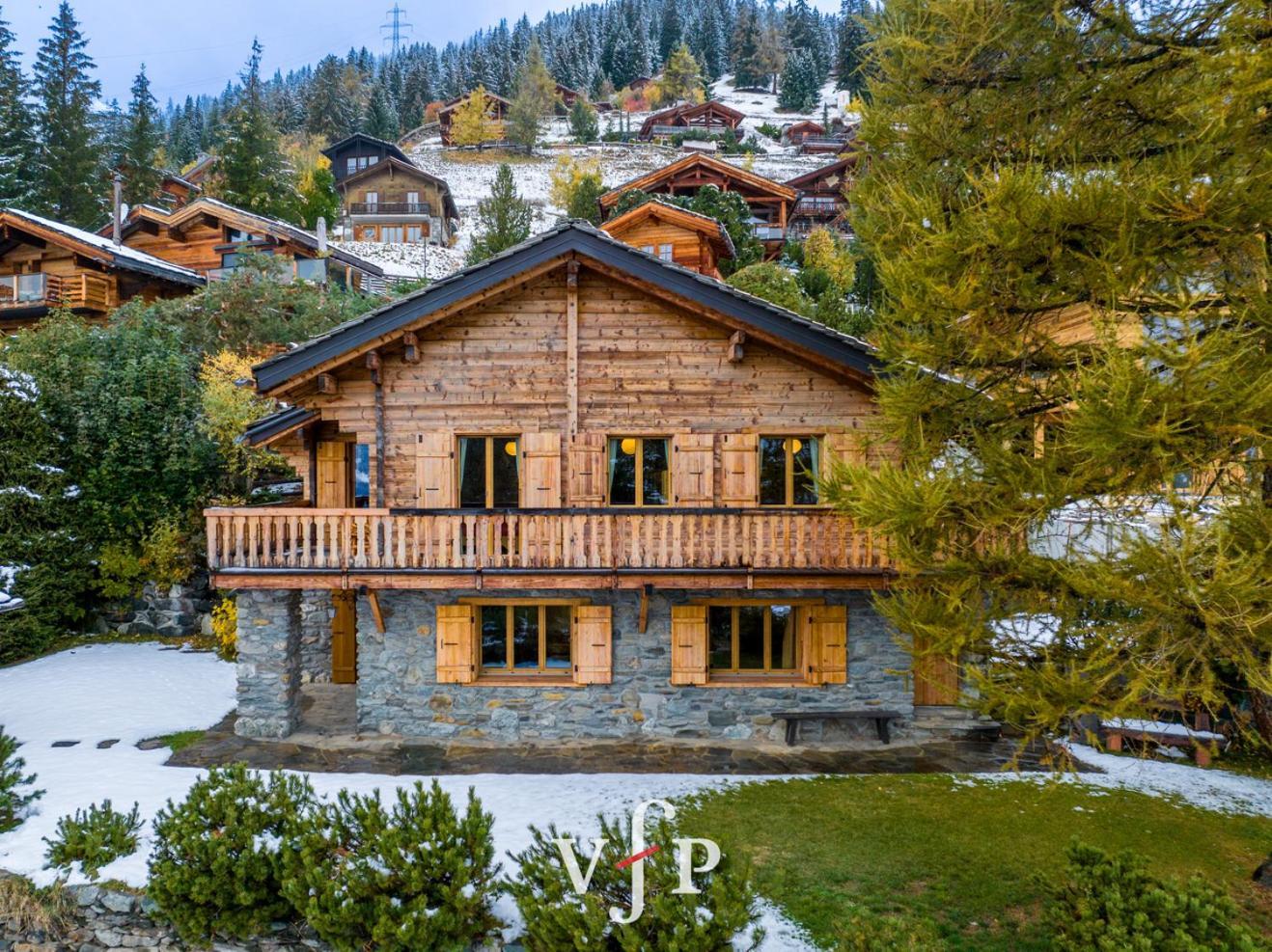 L'Alouvy Winter Dream Chalet For Family At Verbier Villa Eksteriør bilde