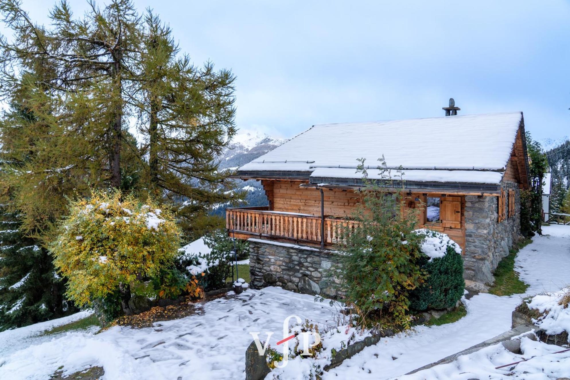 L'Alouvy Winter Dream Chalet For Family At Verbier Villa Eksteriør bilde